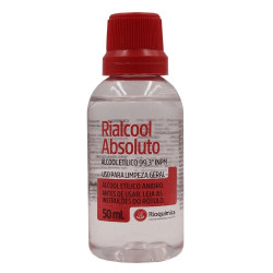 ALCOOL ABSOLUTO 99,3% RIOQUIMICA 50ML