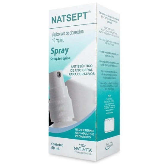 NATSEPT SPRAY COM 50 ML
