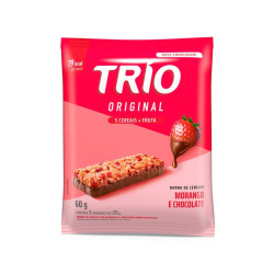 BARRA DE CEREAL TRIO MORANGO COM CHOCOLATE 20GR