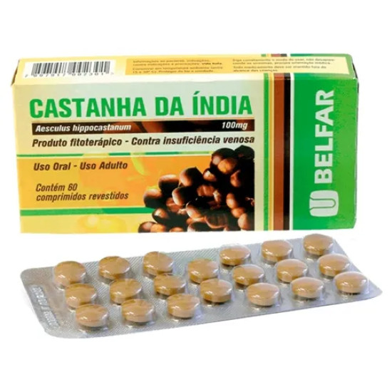 CASTANHA DA INDIA COM 60 CAPSULAS