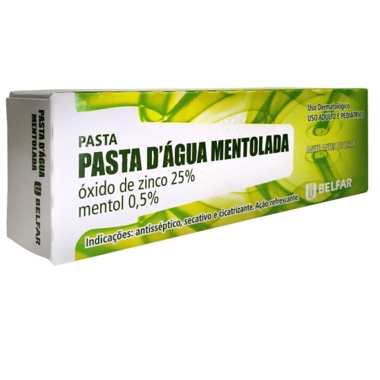 PASTILHAS D'AGUA MENTOLADA COM 80 GR