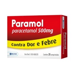 PARAMOL 500MG C/20 COMPRIMIDOS