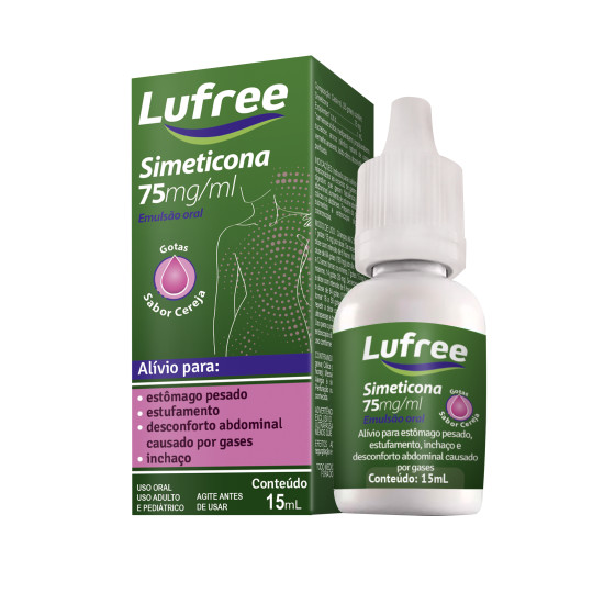 SIMETICONA LUFREE 75MG COM 15 ML