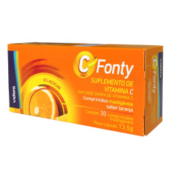 C FONTY VITAMINA C COM 30 CAPSULAS