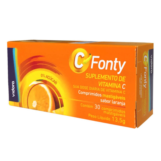 C FONTY VITAMINA C COM 30 CAPSULAS
