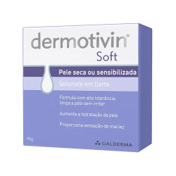 DERMOTIVIN SABONETE SOFT COM 90G