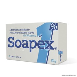 SOAPEX 1% SABONETE TRICLOSANO C/80G