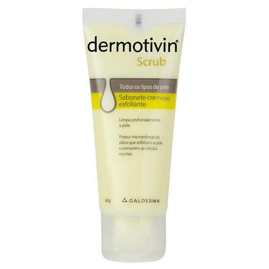DERMOTIVIN SABONETE LIQUIDO SCRUB COM 60G