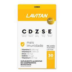 LAVITAN IMUNIDADE CDZSE COM 30 CAPSULAS