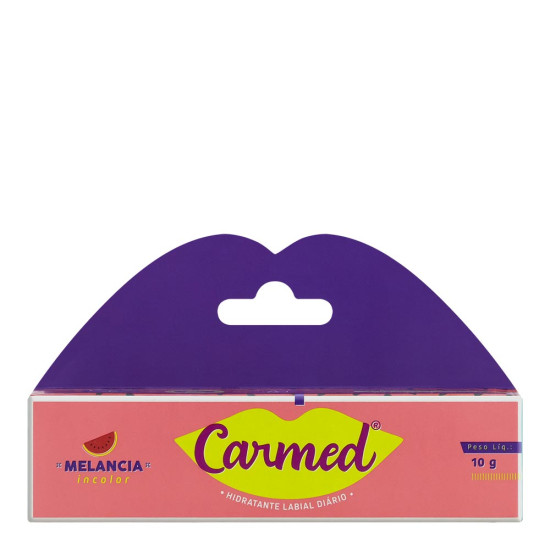 PROTETOR LABIAL CARMED 10G POMADA MELANCIA