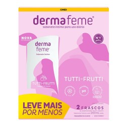 KIT SABONETE INTIMO DERMAFEME TUTTI FRUTTI LARI 200ML LV2 PG1