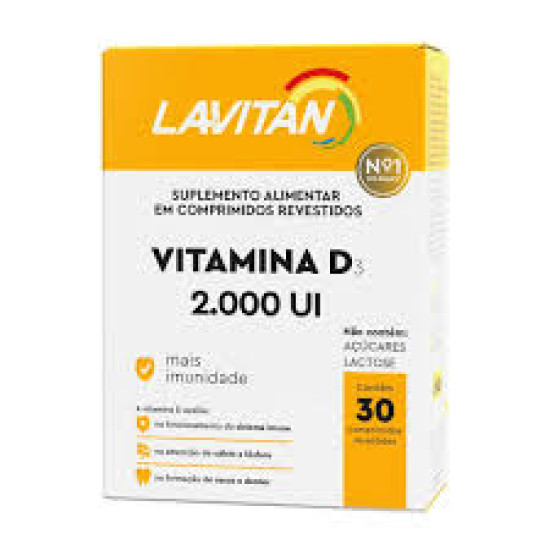 LAVITAN VITAMINA D3 2.000UI 30