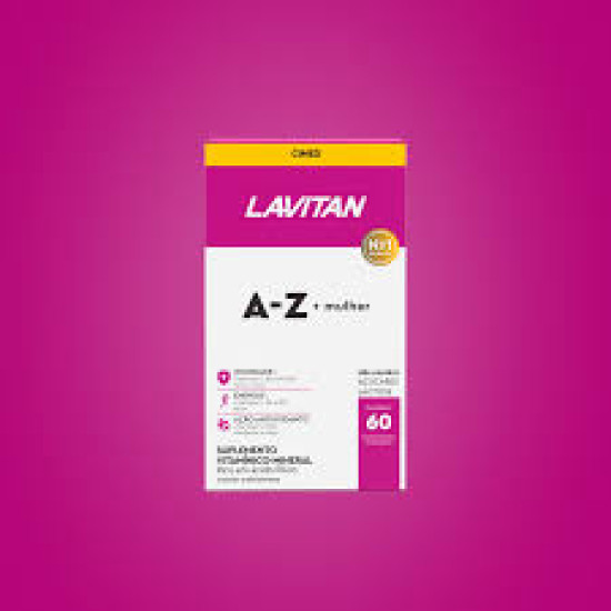 LAVITAN A-Z MULHER CBF COM 60 CAPSULAS