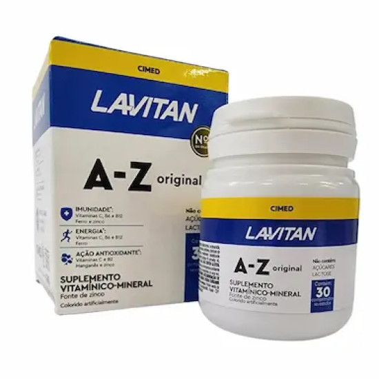 LAVITAN A-Z COM 30 COMPRIMIDOS