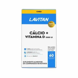 LAVITAN CALCIO+D 600MG COM 60 CAPSULAS