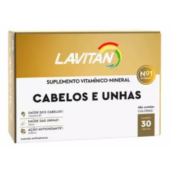 LAVITAN CABELOS E UNHAS COM 30 CAPSULAS