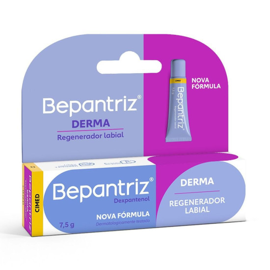 BEPANTRIZ DERMA REGENERADOR LABIAL COM 7,5 ML