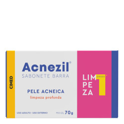 ACNEZIL SABONETE PELE ACNEICA 70GR