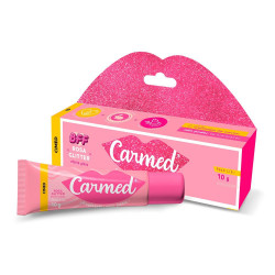 PROTETOR LABIAL CARMED 10G BFF ROSA GLITTER