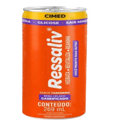 RESSALIV TANGERINA COM GAS 269ML CIMED