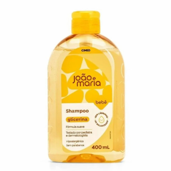 SHAMPOO JOAO E MARIA BEBE GLICERINA 400ML