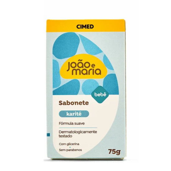 SABONETE JOAO E MARIA BEBE KARITE 75G