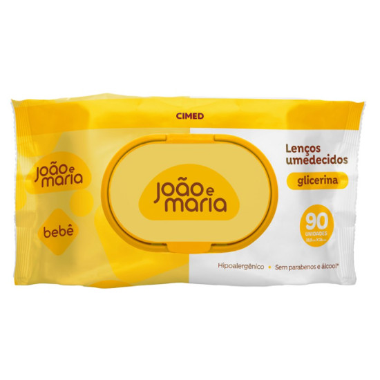 LENCO UMEDECIDO JOAO E MARIA COM FRAG 45UND