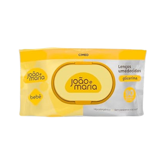 LENCO UMEDECIDO JOAO E MARIA COM FRAG 90UND