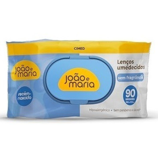 LENCO UMEDECIDO JOAO E MARIA S/FRAG 90UND