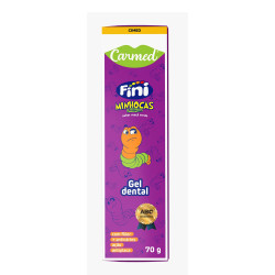 GEL DENTAL CARMED FINI MINHOCAS COM FLUOR 70G