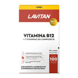 LAVITAN VITAMINA B12 +7 VITAMINAS DO COMPLEXO B