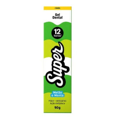 GEL DENTAL SUPER MELAO E MENTA 12H 90G