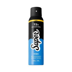 DESODORANTE AEROSOL SUPER ACQUA 72H 150ML