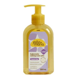 SABONETE LIQUIDO JOAO E MARIA LAVANDA 200ML