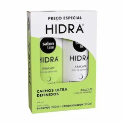 KIT SALON LINE SHAMPOO+CONDICIONADOR HIDRA ULTRA CACHOS 300ML