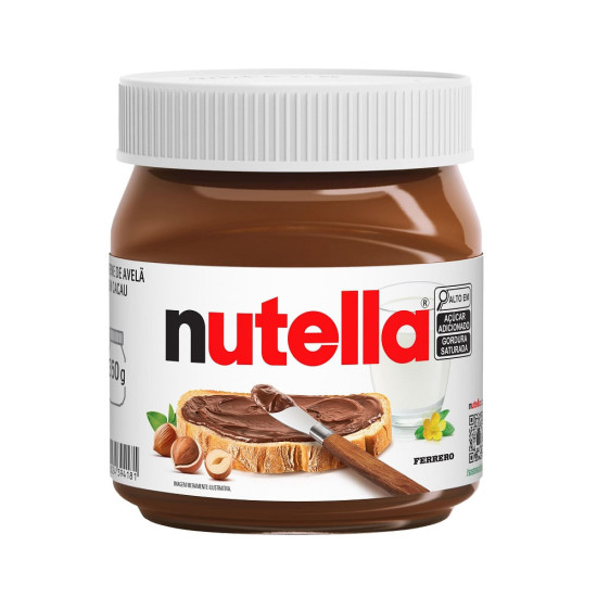 CREME NUTELLA AVELA COM CACAU 140G
