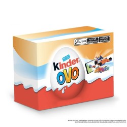 KINDER OVO C/SUPRESA MENINO 20 GR C/2UNID