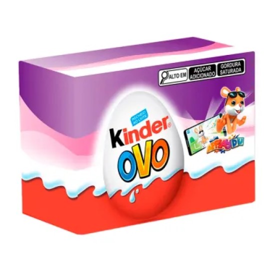 KINDER OVO C/SUPRESA MENINA 20 GR C/2UNID