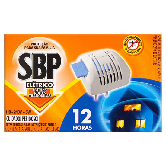 SBP ELETRICO APARELHO + 4 PASTILHASILHAS