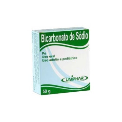BICARBONATO DE SODIO UNIPHAR 50G