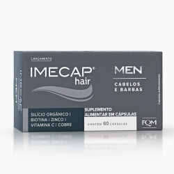 IMECAP HAIR MEN COM 60 CAPSULAS