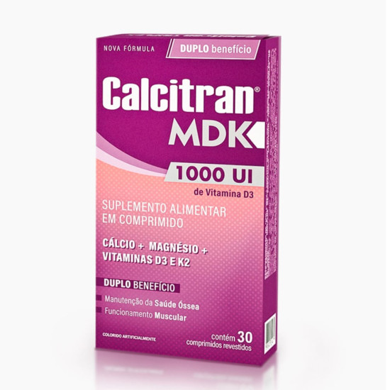 CALCITRAN MDK COM 30 CAPSULAS