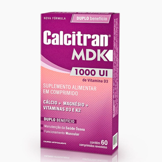 CALCITRAN MDK COM 60 CAPSULAS