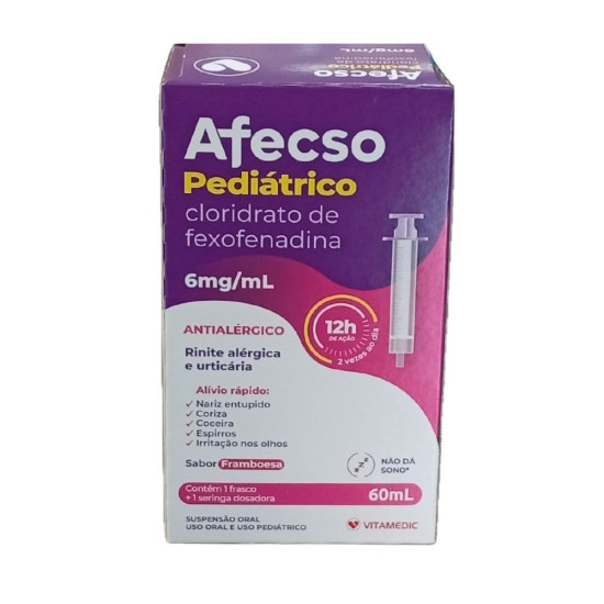 AFECSO 6MG COM 60ML