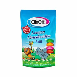LENCO UMEDECIDO CLIN OFF REFIL 75 UNID