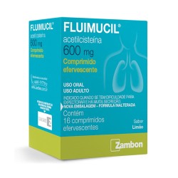 FLUIMUCIL 600MG C/16 COMPRIMIDOS EFERV