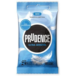 PRESERVATIVO PRUDENCE ULTRA SENSIVEL COM 3UN