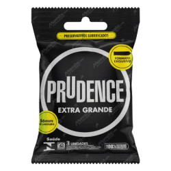 PRESERVATIVO PRUDENCE EXTRA GRANDE COM 3UN