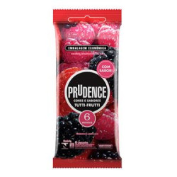 PRESERVATIVO PRUDENCE TUTTI FRUTTI COM 6UN