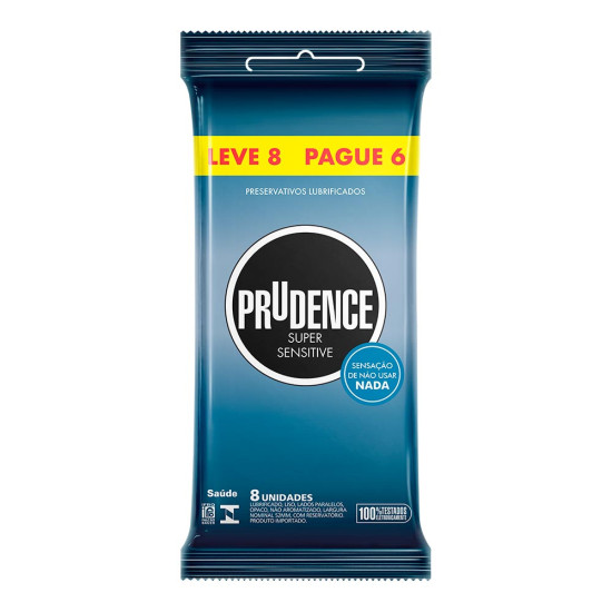 PRESERVATIVO PRUDENCE SUPER SENSITIVE LV8 PG6